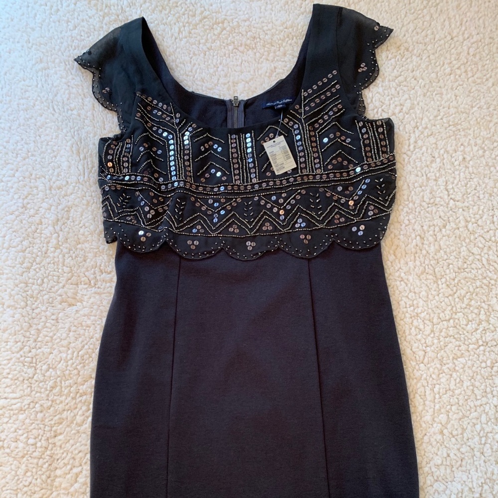 NWT American Eagle Grey Bodycon Dress Size M